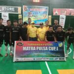 Bupati Pasangkayu Resmikan Lapangan Futsal, Sekaligus Membuka Turnamen Futsal Matra Pulsa Cup 1 Pasangkayu