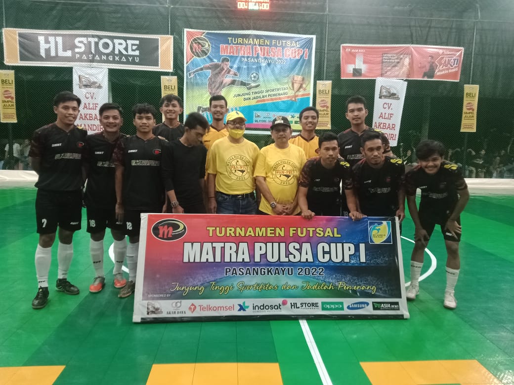 Bupati Pasangkayu Resmikan Lapangan Futsal, Sekaligus Membuka Turnamen Futsal Matra Pulsa Cup 1 Pasangkayu