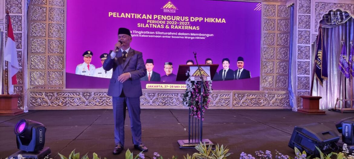 Anies Baswedan dan Muslimin Bando Hadiri Pelantikan DPP HIKMA