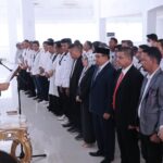 Bupati Barru Suardi Saleh Lantik Pengurus IKA SMP Padaelo Pekkae Di Lantai VI Menara Kantor Bupati