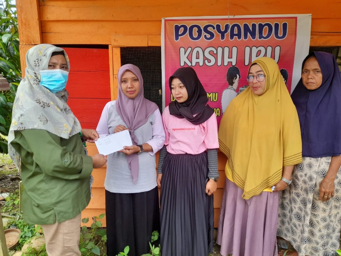 PT. Pasangkayu Salurkan Bantuan PMT Insentif Kader Posyandu Melalui CSR Kesehatan