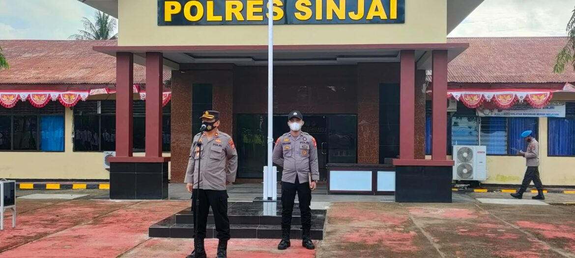 Pimpin Apel, Wakapolres Sinjai: Terimakasih Atas Pelaksanaan Tugas Personel