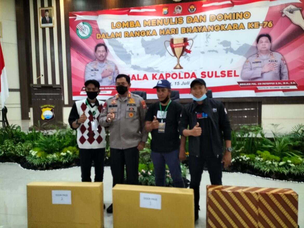 Ketua JOIN Luwu Harap Lomba Menulis Polda Sulsel Jadi Contoh Pada Tingkat Polres