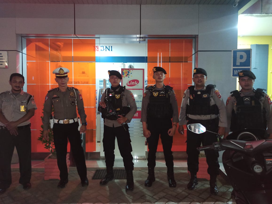 Patroli Blue Light Polres Sinjai, Antisipasi Gangguan Kamtibmas