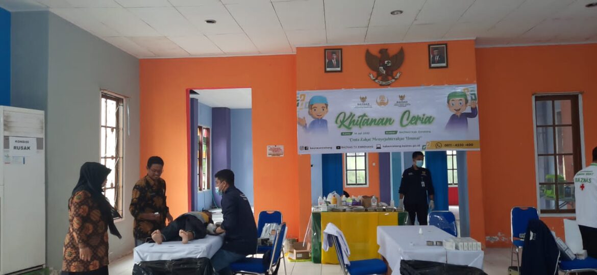 Korpri Enrekang Kerjasama BAZNAS Gelar Sunatan Massal