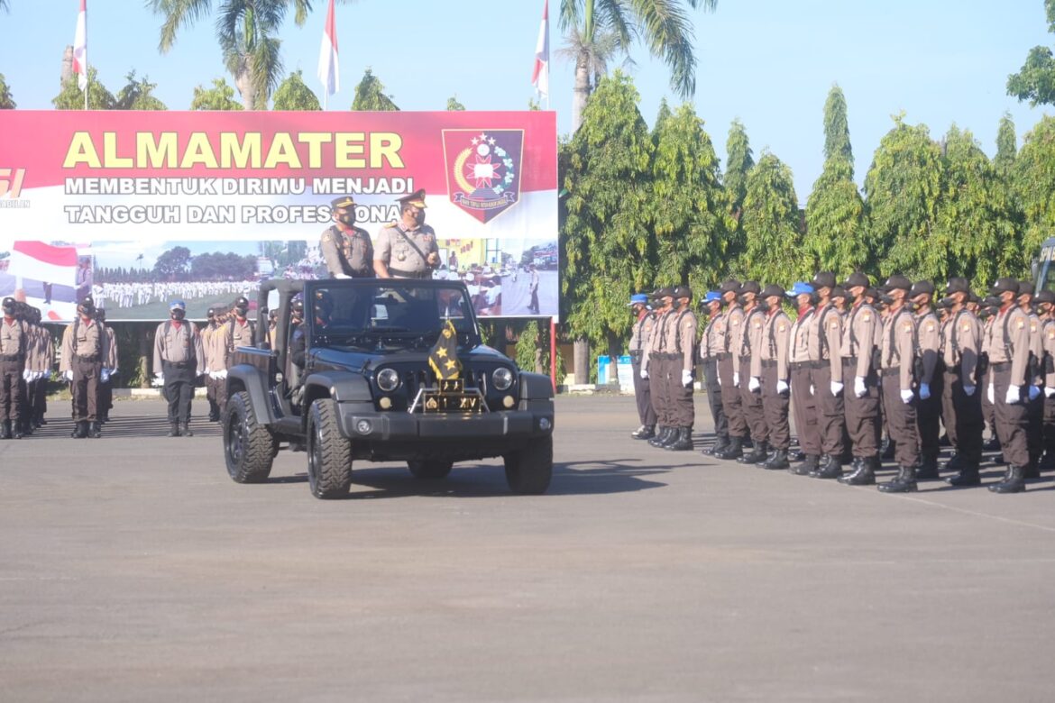 Kapolda Sulsel Pimpin Upacara Pembukaan Pendidikan Pembentukan Bintara Polisi Gel II 2022