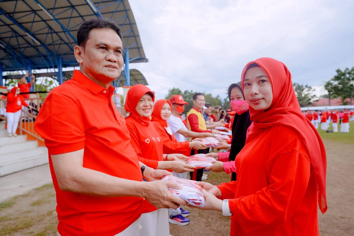 Bupati Barru Penuhi Amanah Mendagri: Pembagian 10 Juta Bendera Merah Putih