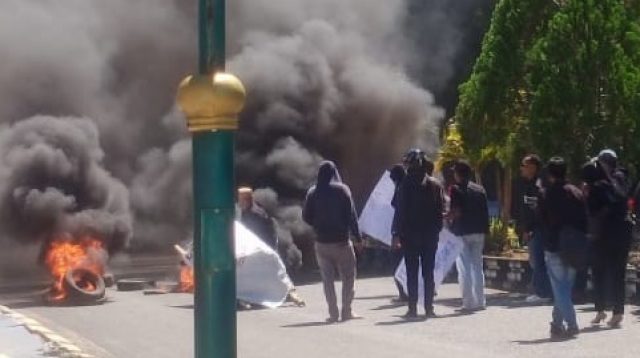 Aksi Demo KRB Luwu Jilid II Menuntut PT Masmindo Dwi Area Angkat Kaki Dari Bumi Sawerigading