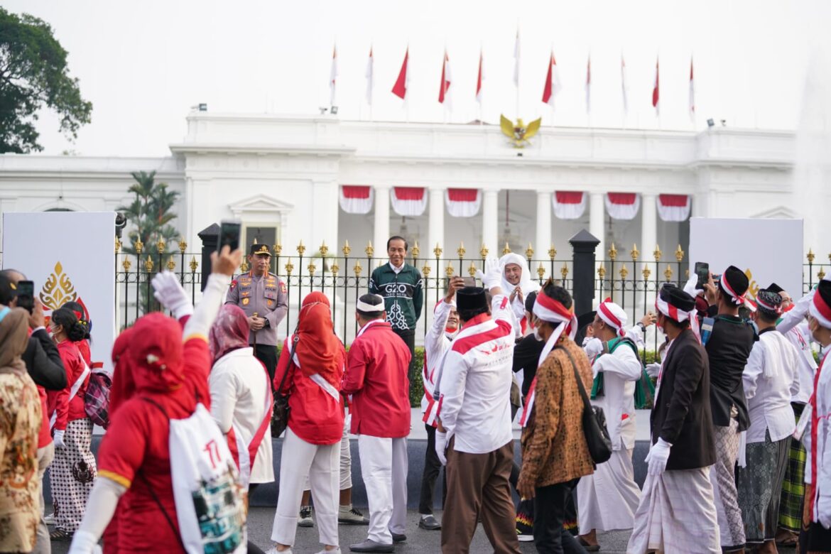 Di Acara Kirab Merah Putih, Kapolri Gelorakan Semangat Persatuan-Kesatuan Bangsa