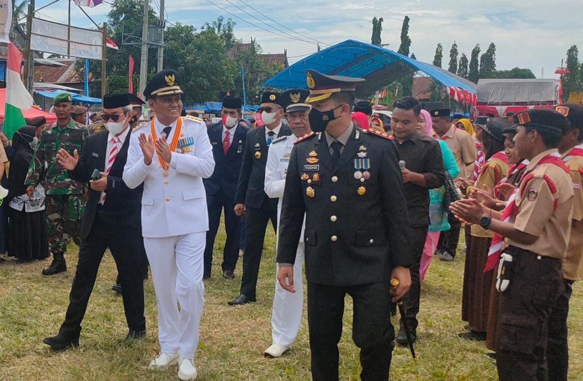 Bupati Barru Mengunjungi Semua Lokasi Perkemahan Ke-Tujuh Kecamatan di Kabupaten Barru