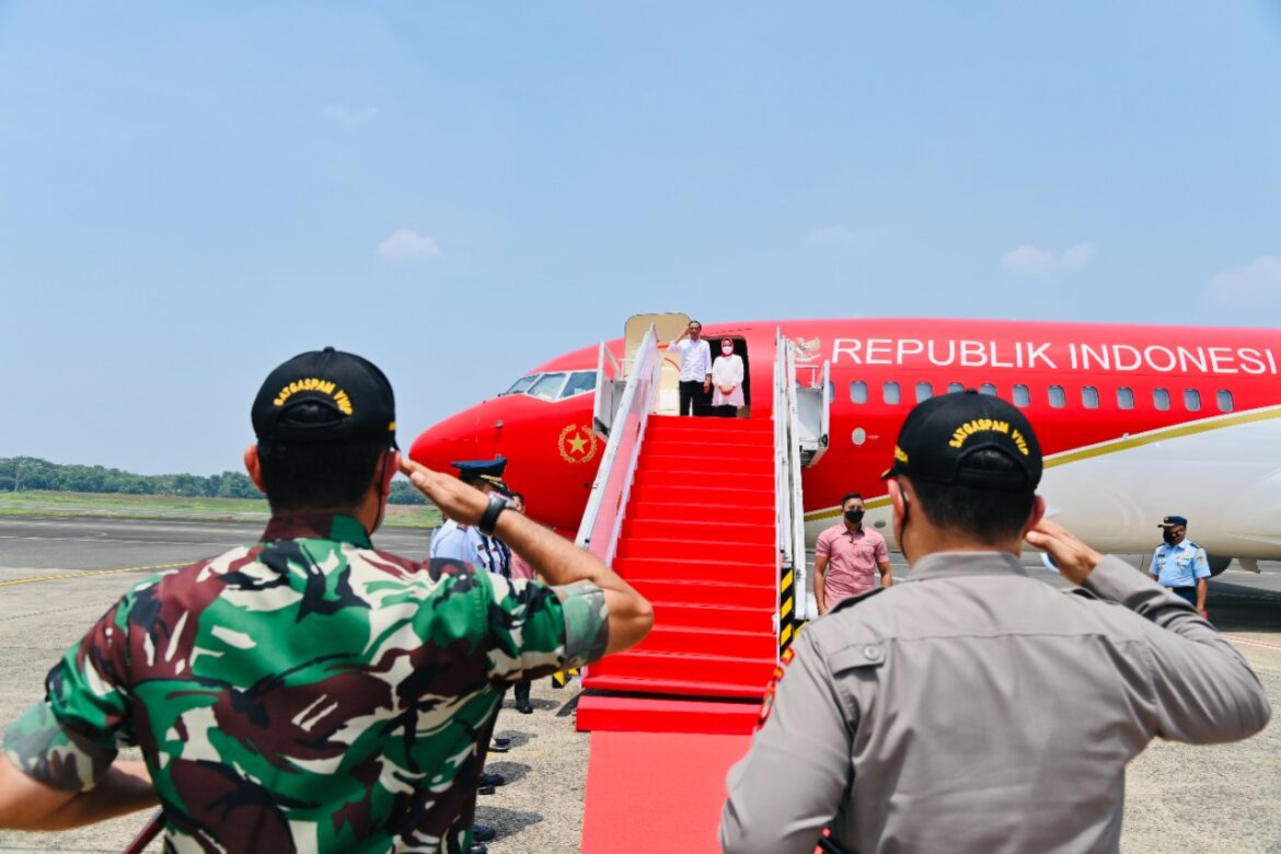 Presiden Jokowi dan Ibu Iriana Kunjungan Kerja ke Papua