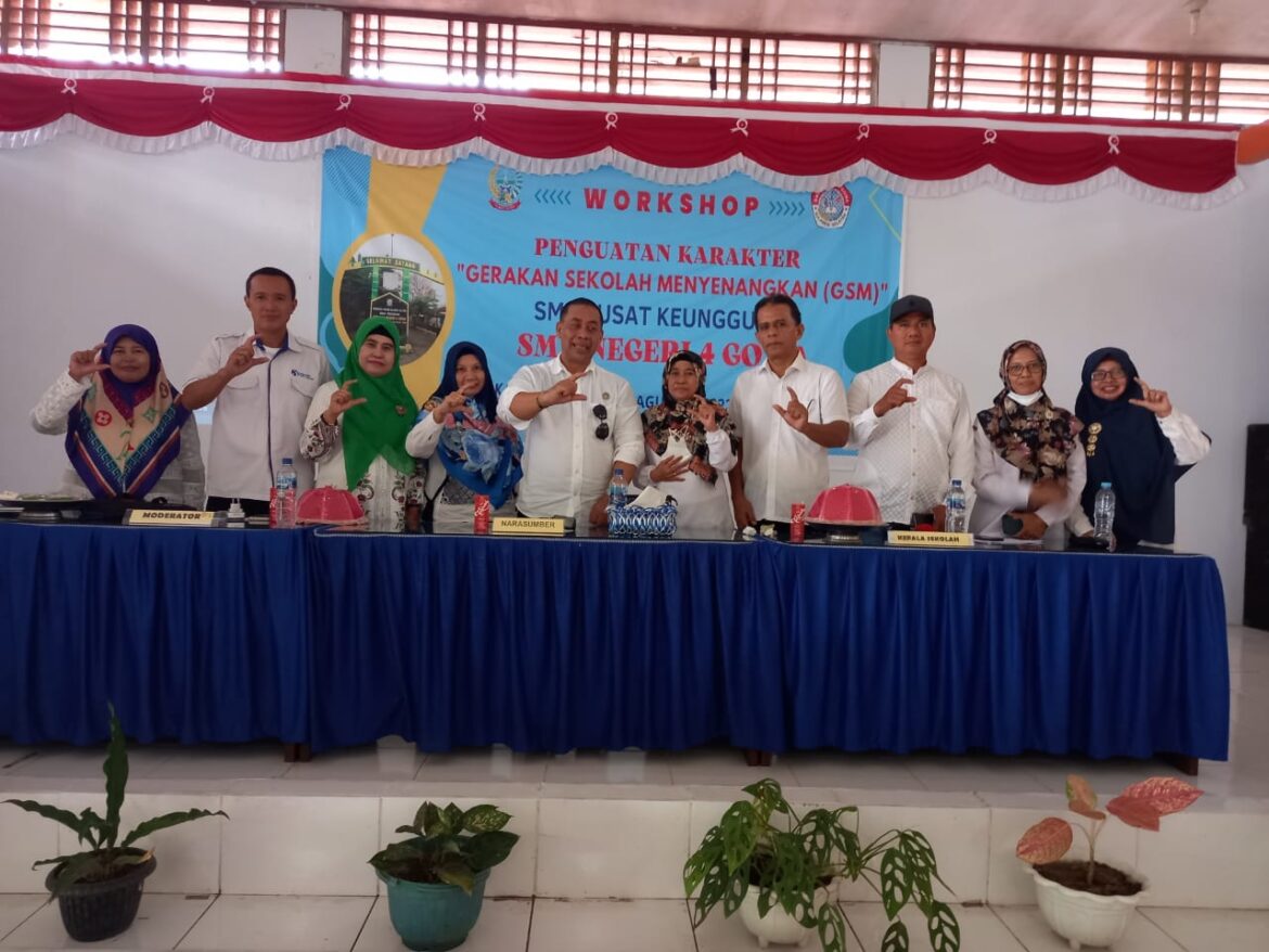 SMK 4 Gowa Gelar Workshop Gerakan Sokalah Menyenangkan