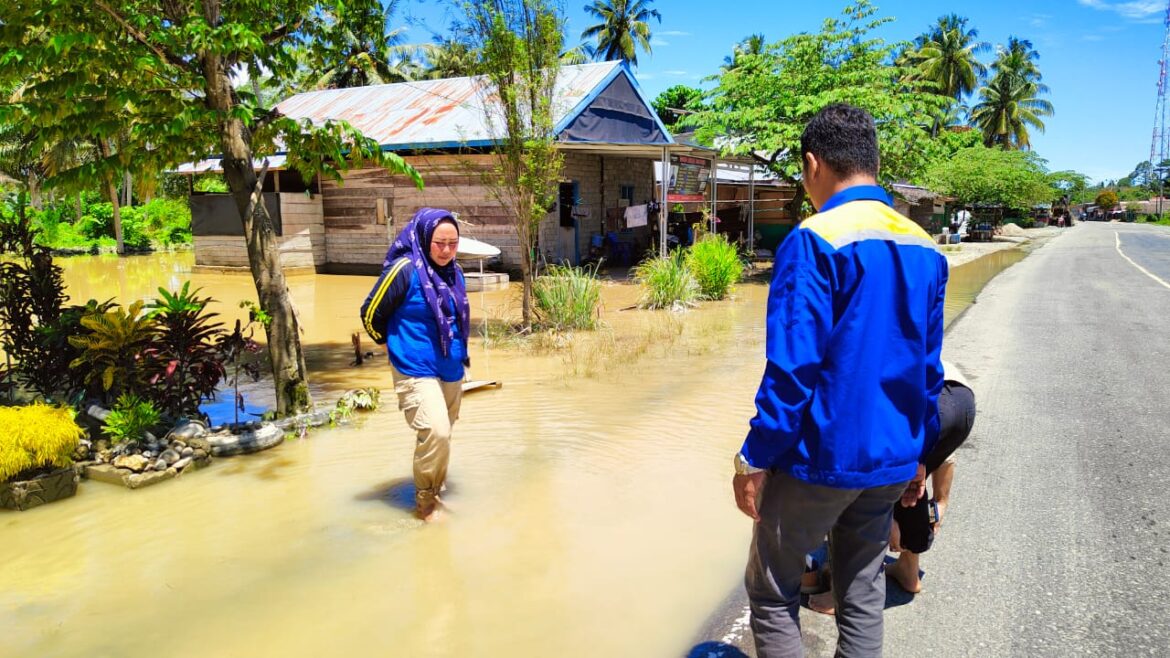 Puluhan Rumah Warga di Desa Kasano Terendam Banjir