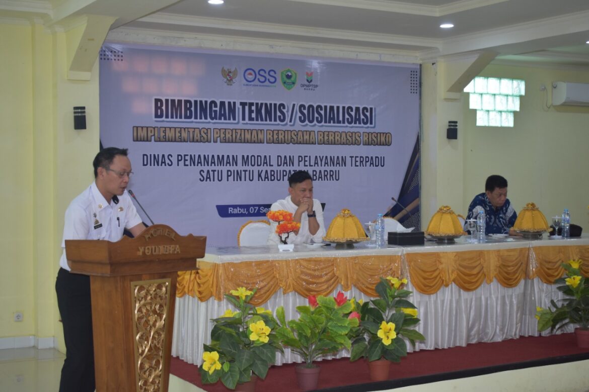 DPMPTS Barru Gelar Bimtek OSS-RBA