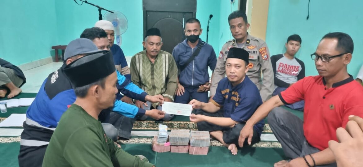 Peduli Terhadap Masyarakat, KSO BASMAN Hadir Memberikan Bantuan