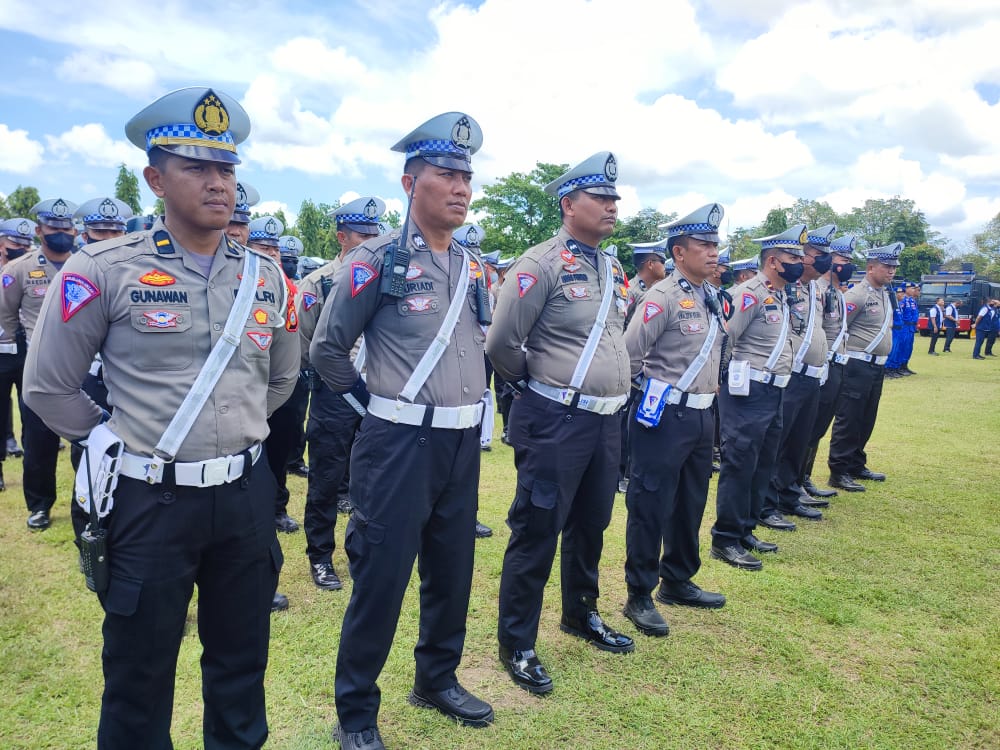 Personil Ditlantas Polda Sulsel BKO KTT G20 Bali Periksa Kesehatan