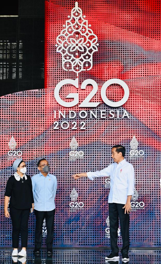 *Tinjau Tempat KTT G20, Presiden RI: Kita Sudah Siap Menerima Tamu-Tamu G20*