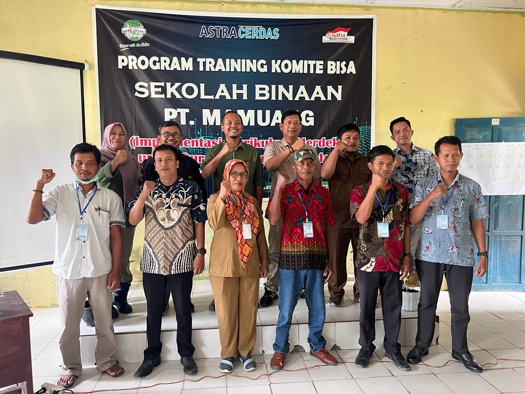 Komitmen PT Mamuang Majukan Pendidikan Gelar Training Komite Dalam Implementasi Kurikulum Merdeka