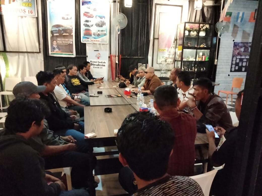 Dandim 1427 Pasangkayu Ngopi Bareng Bersama Insan Pers Pasangkayu