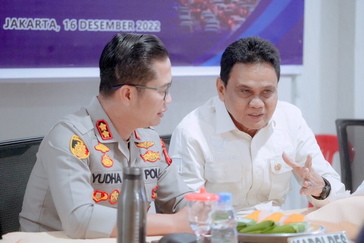 Bupati Bersama Kapolres Barru Rakor Lintas Sektoral Secara Virtual Di pimpin Langsung Kapolri