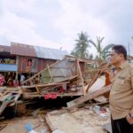 Bupati Barru Kunjungan Langsung Bencana Angin Puting Beliung di Desa Pancana