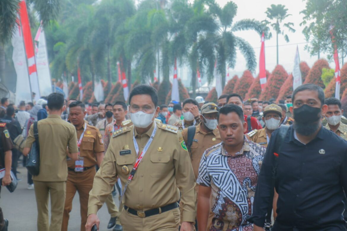 Bupati Barru dan Unsur Forkopimda Menghadiri Rakornas Kepala Daerah dan Forkopimda Se-Indonesia