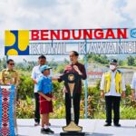 Presiden Jokowi Resmikan Bendungan Kuwil Kawangkoan di Kabupaten Minahasa Utara