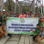 PT Lestari Tani Teladan Bantu Perbaikan Jembatan Melalui Program CSR