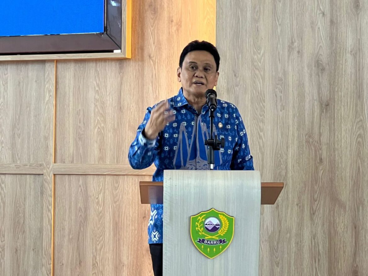 Bupati Barru Buka Lokakarya Optimalisasi Pelaksanaan Program JKN UHC