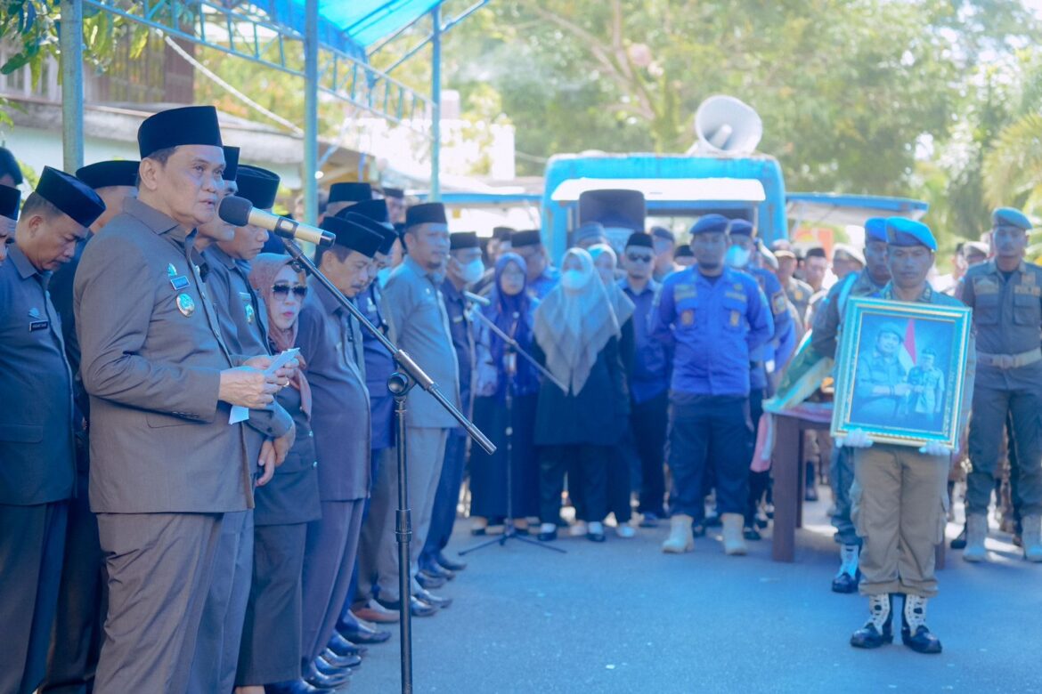 Bupati Barru Melepas Jenasah Muhammad Sabirin