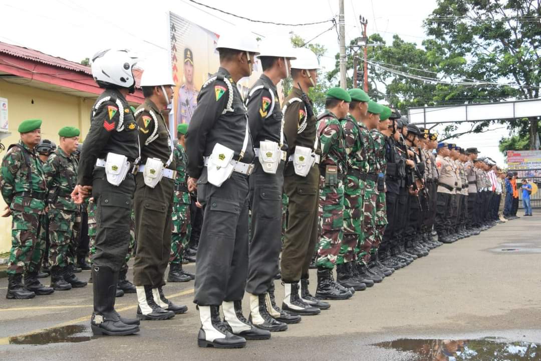 Jelang Lebaran Idul Fitri 1444 H., Kapolres Pimpin Gelar Pasukan Ops Ketupat Lipu 2023.