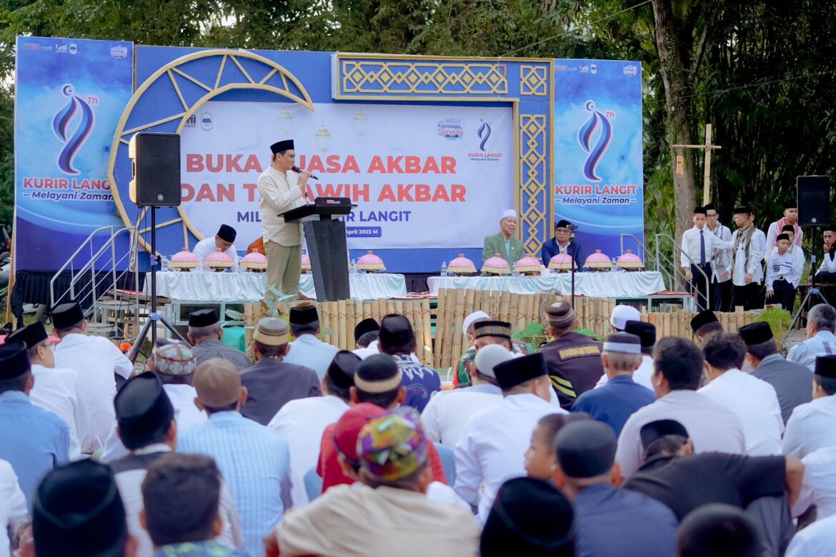 Bupati Barru Hadiri Acara Milad ke-9 Masjid Modern Kurir Langit