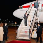 Presiden Jokowi dan Ibu Iriana Tiba di Hannover