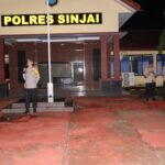 Polres Sinjai Gelar Apel Kesiapan Pam Malam Takbiran Hari Raya Idul Fitri 1444 H.