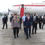 Dari Hannover, Presiden dan Ibu Iriana Tiba di Tanah Air