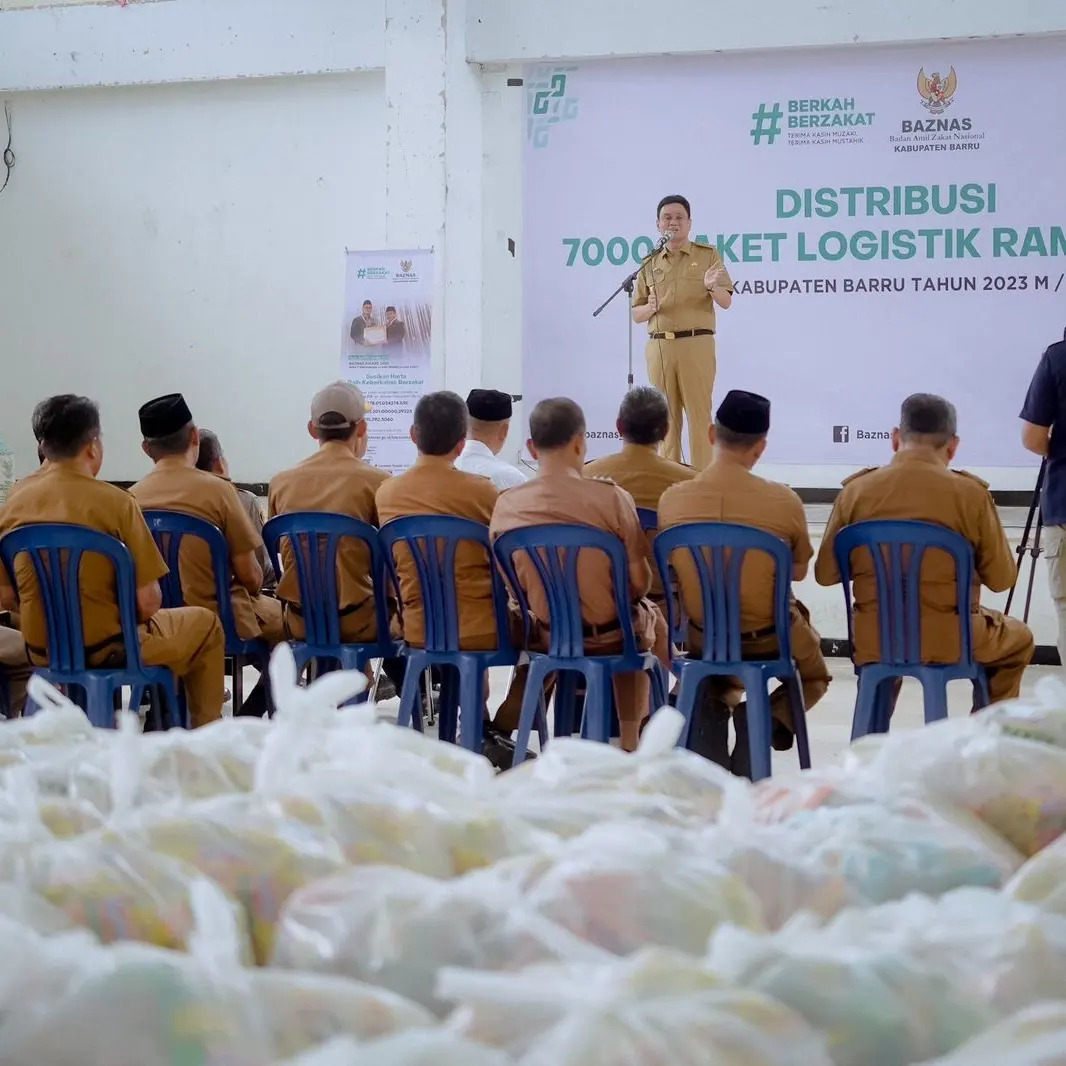 Bupati Barru Berharap Penyaluran Paket Logistik Tepat Sasaran