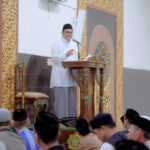 Bupati Barru Shalat Tarwi di Masjid Masdarul Mukminin Jampue