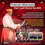 Pada Hari Jadi Bone ke 693, Sekaligus Pengukuhan SKD oleh Bupati