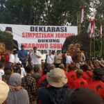 Ribuan Simpatisan Jokowi Ponorogo Deklarasikan Prabowo Capres 2024