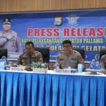 Kapolda Sulsel Pimpin Press Release hasil Operasi Patuh Pallawa 2023*