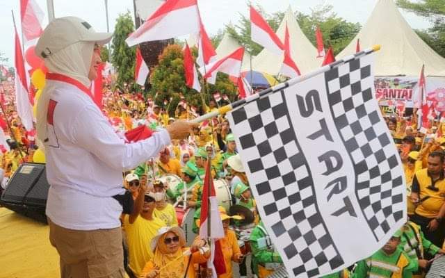 Sukses Dan Meriah Kirab Bendera Merah Putih di Luwu Utara Pecahkan Rekor