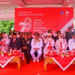 Bupati Bone Inspektur Upacara Pengibaran Bendera Merah Putih HUT ke-78 RI 