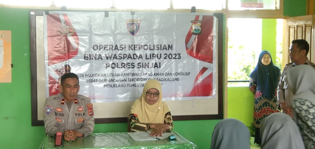 *Hari Ke-3 Ops Bina Waspada Lipu 2023, Sat Binmas Polres Sinjai Beri Penyuluhan di MAN 2 Sinjai.*