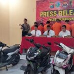 Operasi Sikat Marano 2023 Polres Pasangkayu Berhasil Jaring 8 Orang Tindak Kasus Kejahatan Beserta BB