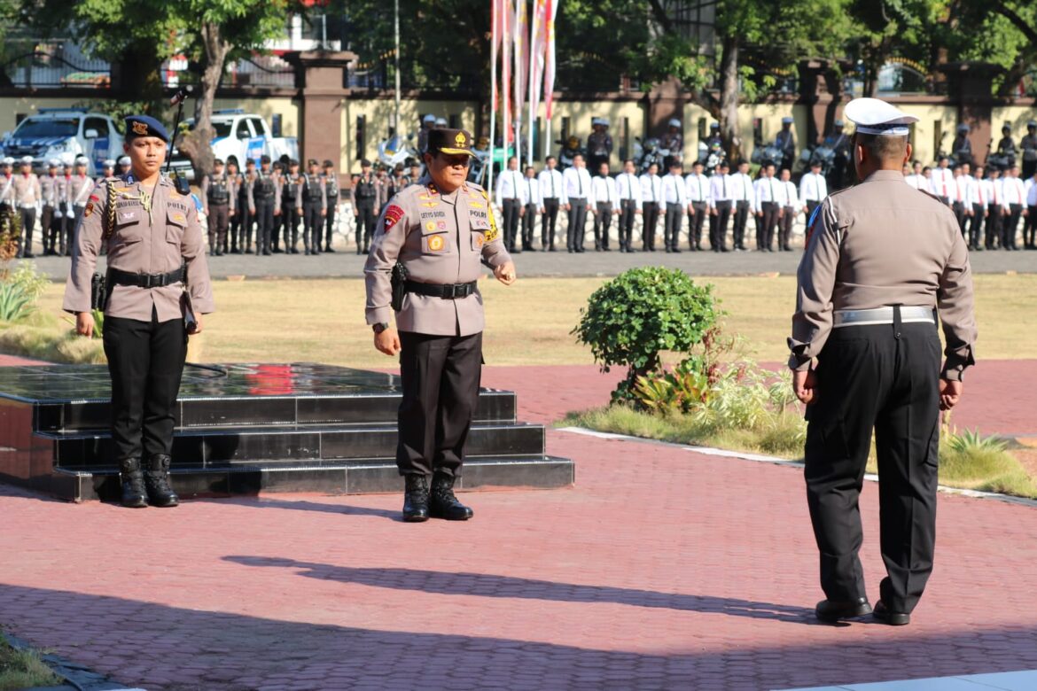 Kapolda Sulsel Pimpin Gelar Pasukan Operasi Zebra Pallawa 2023