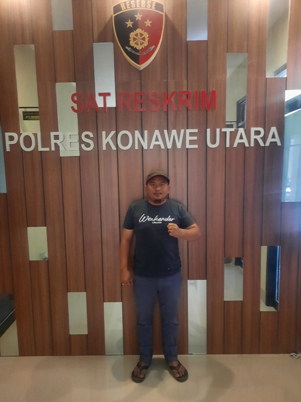 DUGAAN TIPIKOR, LSM LACAK Resmi Laporkan Kades Waturambaha Di Polres Konawe Utara