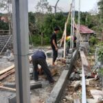 Tim Satgas TMMD ke 118 Kodim 1427 Pasangkayu Sasaran Pembangunan RTLH di Desa Ako