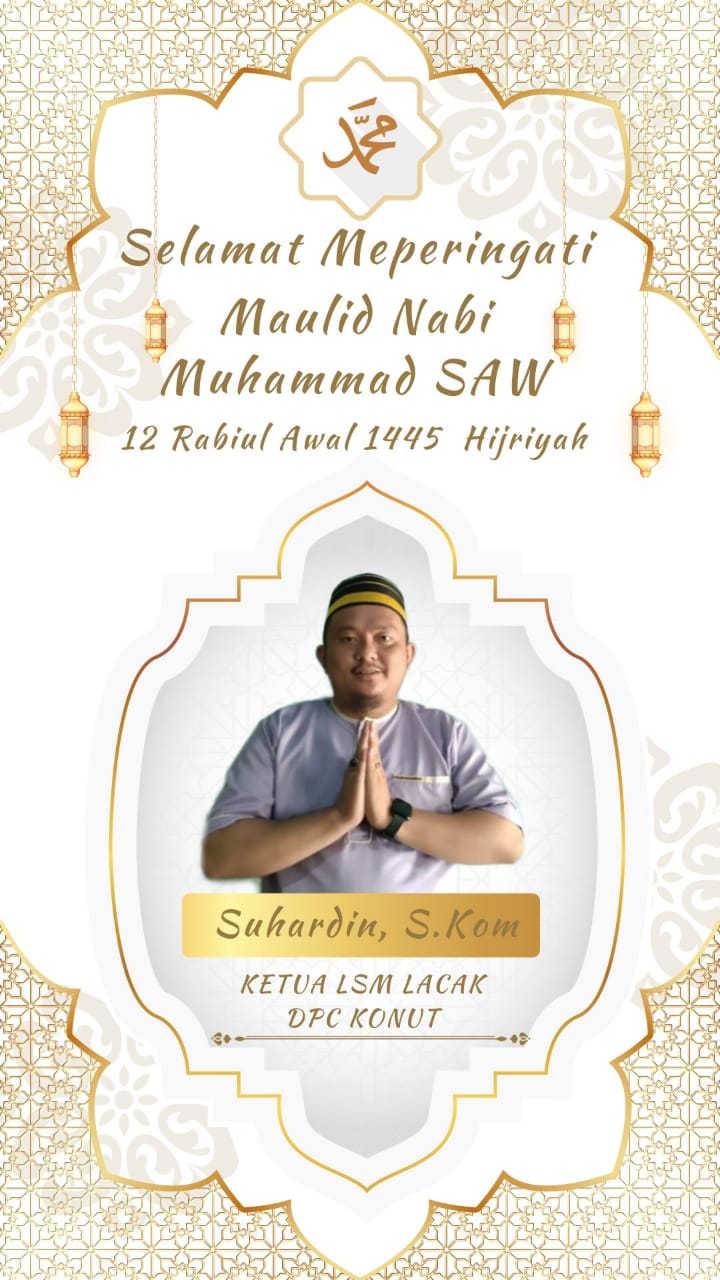 Selamat Memperingati Maulid Nabi Muhammad SAW 12 Rabbiul Awal 1445 Hijriah