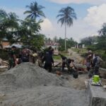 Satgas TMMD ke 118 Kodim 1427 Pasangkayu terus menggenjot Sasaran Pembangunan Drainase