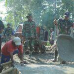 TMMD ke 118 Kodim 1427 Pasangkayu Sasaran Tahap Pengecoran Rabat Beton Sudah Masuk 10 Persen